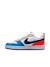 Chaussures de sport court borough low recraft junior - confort et style moderne Blanc/blue/crimson 2 - vertbaudet enfant 