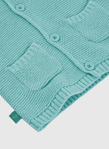 Veste bébé tricot Vert 4 - vertbaudet enfant 