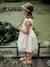 Robe charlotte - Cortège arabesque Blanc vif uni 1 - vertbaudet enfant 