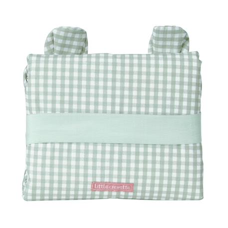 Cape de bain coton bio Beige+Multicolore+Vert 15 - vertbaudet enfant 