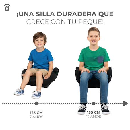 Siège auto i-size pamy Gris+Noir 4 - vertbaudet enfant 