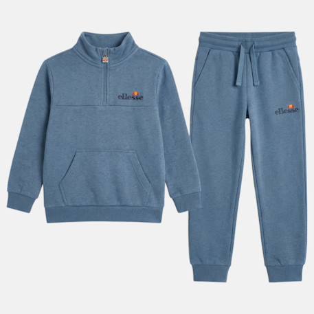 Ensemble sweat et pantalon jogging garçon à imprimé Bleu 3 - vertbaudet enfant 