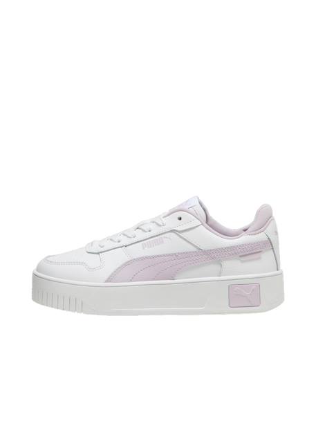 Basket en cuir carina street – style sportif et confort – enfant Blanc 2 - vertbaudet enfant 