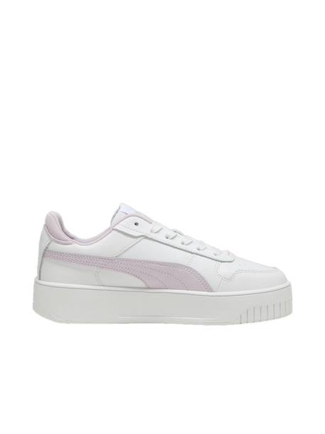 Basket en cuir carina street – style sportif et confort – enfant Blanc 1 - vertbaudet enfant 