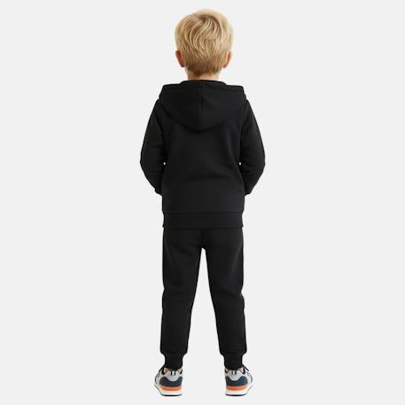 Ensemble t-shirt manches courtes veste capuche et pantalon jogging 3 pièces garçon Noir 2 - vertbaudet enfant 