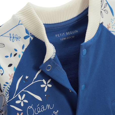 Veste teddy bébé océan d'amour Bleu 4 - vertbaudet enfant 