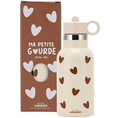 Puériculture-Gourde isotherme caramel (350 ml)