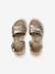 Sandales enfant fille cuir scratch or 4 - vertbaudet enfant 