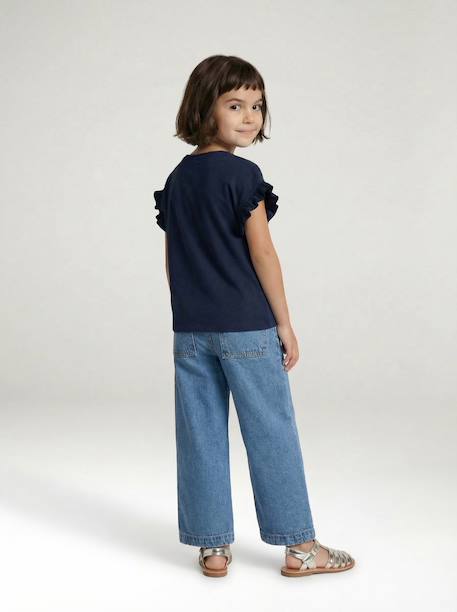 Denim large bleu moyen 5 - vertbaudet enfant 