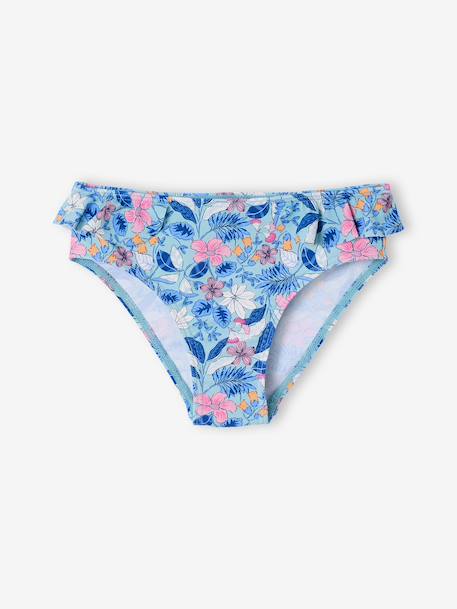 Maillot de bain 2 pièces fille vert d'eau 4 - vertbaudet enfant 