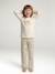 Lot de 2 pyjamas jungle fille écru 2 - vertbaudet enfant 