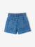 Short fille denim à motifs bleu clair+gris 3 - vertbaudet enfant 