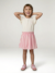 Robe fille effet 2 en 1 écru+indigo+rayé rose+rose pâle 13 - vertbaudet enfant 