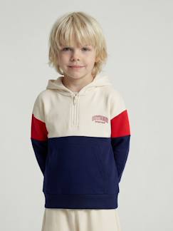 -Sweat capuche garçon colorblock