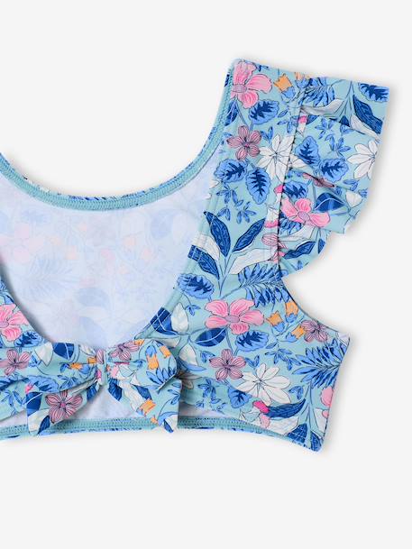 Maillot de bain 2 pièces fille vert d'eau 6 - vertbaudet enfant 