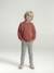 Pantalon garçon indestructible facile à enfiler beige+bleu nuit+kaki+vert sauge 16 - vertbaudet enfant 