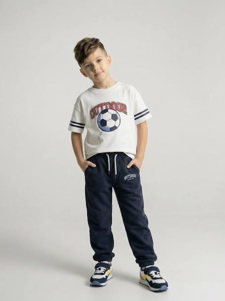 Garçon-Jogging molleton taille ajustable