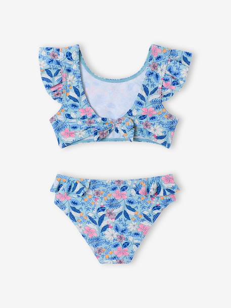 Maillot de bain 2 pièces fille vert d'eau 5 - vertbaudet enfant 