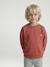 Sweat col rond garçon manches lo bois de rose+jaune pastel 1 - vertbaudet enfant 