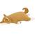Peluche kotarou le chien shiba 52 cm Marron 1 - vertbaudet enfant 