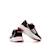 Sneakers filles textile lacets- fermeture adhésive Noir rose+Rose clair 3 - vertbaudet enfant 