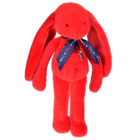 Peluche lapin méloé 37 cm Blanc+Noir+Orange sanguine+Rose+Rose clair+Rose fushia+Rose pastel+Rouge+Vert sapin 29 - vertbaudet enfant 