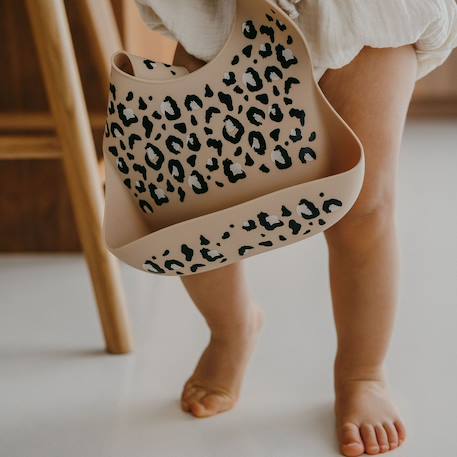 Bavoir sauvage Marron, noir 6 - vertbaudet enfant 