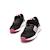 Sneakers filles textile lacets- fermeture adhésive Noir rose+Rose clair 2 - vertbaudet enfant 