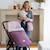 Chancelière hiver cherry fleurs Mauve 4 - vertbaudet enfant 