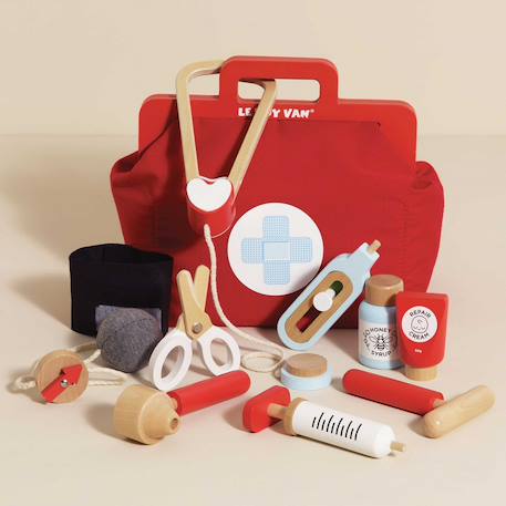 Ma mallette de docteur Rouge 5 - vertbaudet enfant 
