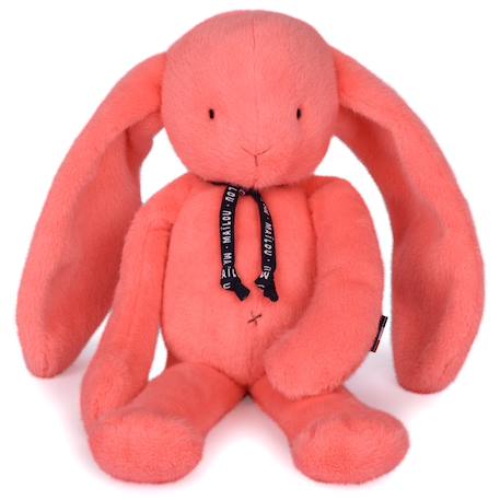 Peluche lapin méloé 37 cm Blanc+Noir+Orange sanguine+Rose+Rose clair+Rose fushia+Rose pastel+Rouge+Vert sapin 24 - vertbaudet enfant 
