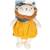 Peluche little lion Jaune 4 - vertbaudet enfant 