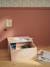 Table d'activités avec coffre de rangement beige+rose 8 - vertbaudet enfant 