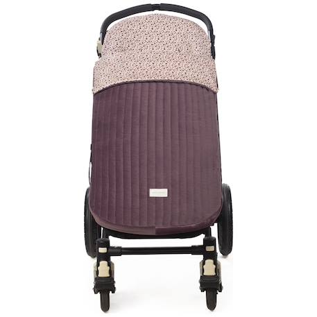 Chancelière hiver cherry fleurs Mauve 1 - vertbaudet enfant 