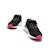 Sneakers filles textile lacets- fermeture adhésive Noir rose+Rose clair 4 - vertbaudet enfant 