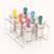 6 moules à glaces inox freezy 120 ml Multicolore 1 - vertbaudet enfant 