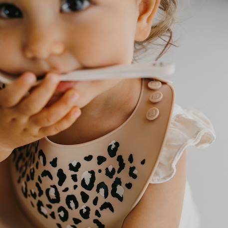 Bavoir sauvage Marron, noir 3 - vertbaudet enfant 