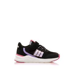 Chaussures-Sneakers filles textile lacets- fermeture adhésive