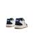 Sneakers garçon synthétique lacets- fermeture adhésive barefoot blanc–pétrole 5 - vertbaudet enfant 