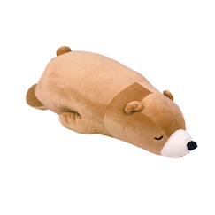 Jouet-Premier âge-Grande peluche nemu nemu cookie ours brun (53 cm)