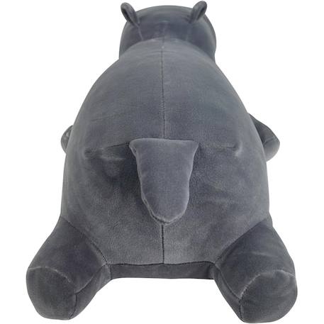 Peluche hippo l'hippopotame Gris, rose 4 - vertbaudet enfant 