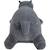 Peluche hippo l'hippopotame Gris, rose 4 - vertbaudet enfant 