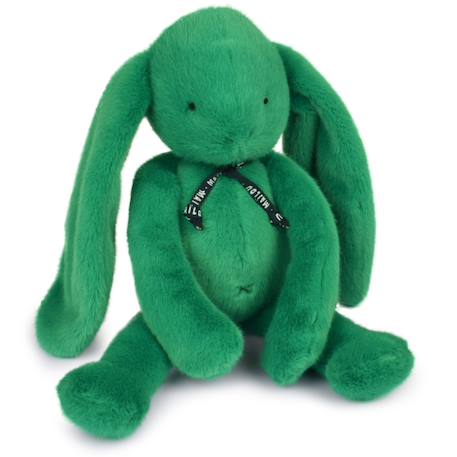 Peluche lapin méloé 37 cm Blanc+Noir+Orange sanguine+Rose+Rose clair+Rose fushia+Rose pastel+Rouge+Vert sapin 33 - vertbaudet enfant 