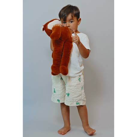 Peluche renard méloé 56 cm Orange 5 - vertbaudet enfant 