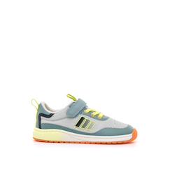 Chaussures-Sneakers garçon textile lacets- fermeture adhésive barefoot