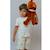 Peluche renard méloé 56 cm Orange 2 - vertbaudet enfant 