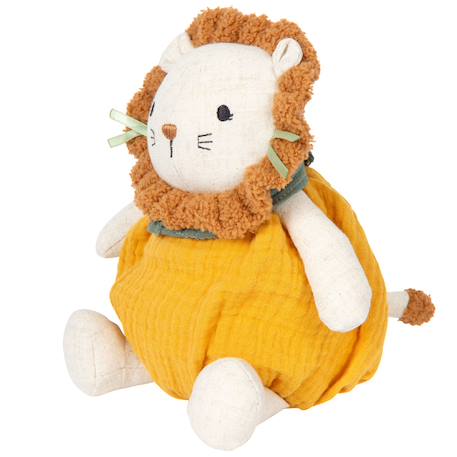 Peluche little lion Jaune 3 - vertbaudet enfant 