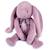 Peluche lapin méloé 37 cm Beige+Blanc+Bleu clair+Bleu électrique+Noir+Orange sanguine+Rose+Rose clair+Rose fushia+Rose pastel+Rouge+Vert+Vert d'eau+Vert sapin+Violet 58 - vertbaudet enfant 