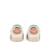 Sneakers garçon synthétique lacets- fermeture adhésive barefoot Blanc et noir+Blanc-vert 11 - vertbaudet enfant 