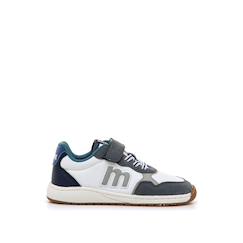 Chaussures-Sneakers garçon synthétique lacets- fermeture adhésive barefoot